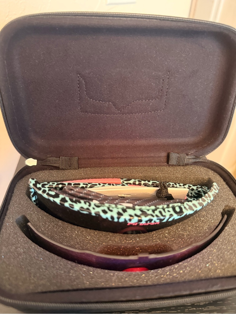 The Try-Hard by Pit Viper Performance Sunglasses Blue Animal Print Unisex Mirror - Picture 5 of 10